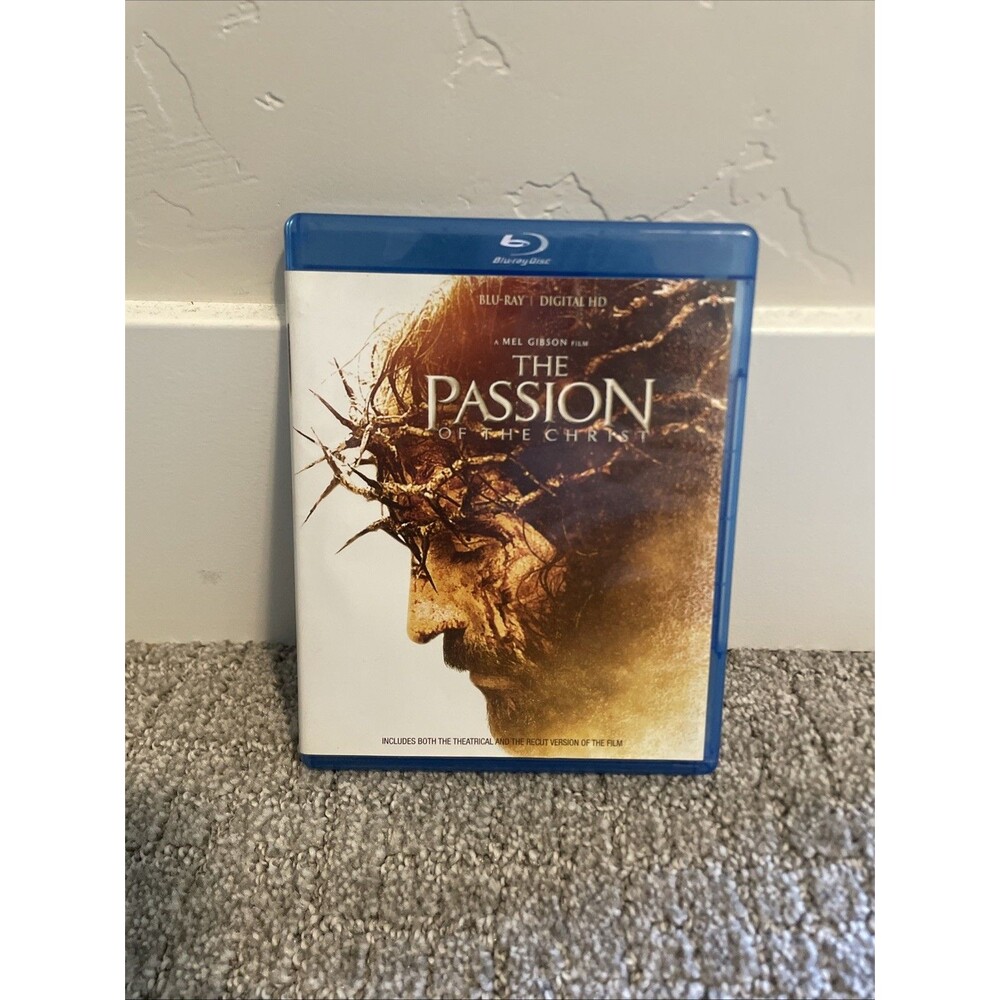 The Passion of the Christ Blu-ray + Confirmed Valid Digital Mel Gibson OOP